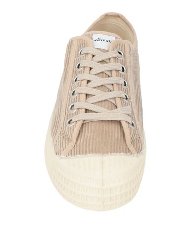 Man Sneakers Beige Size 4 Textile fibers
