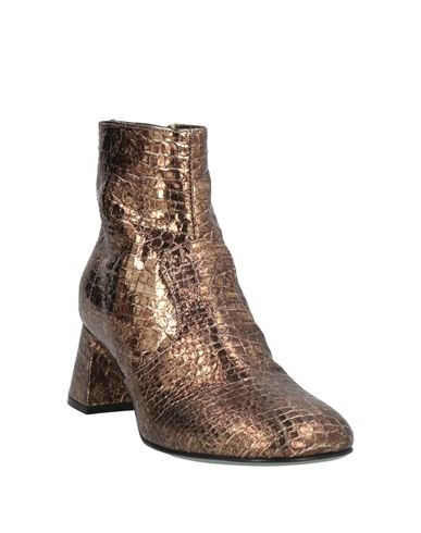 Woman Ankle boots Bronze Size 6 Leather
