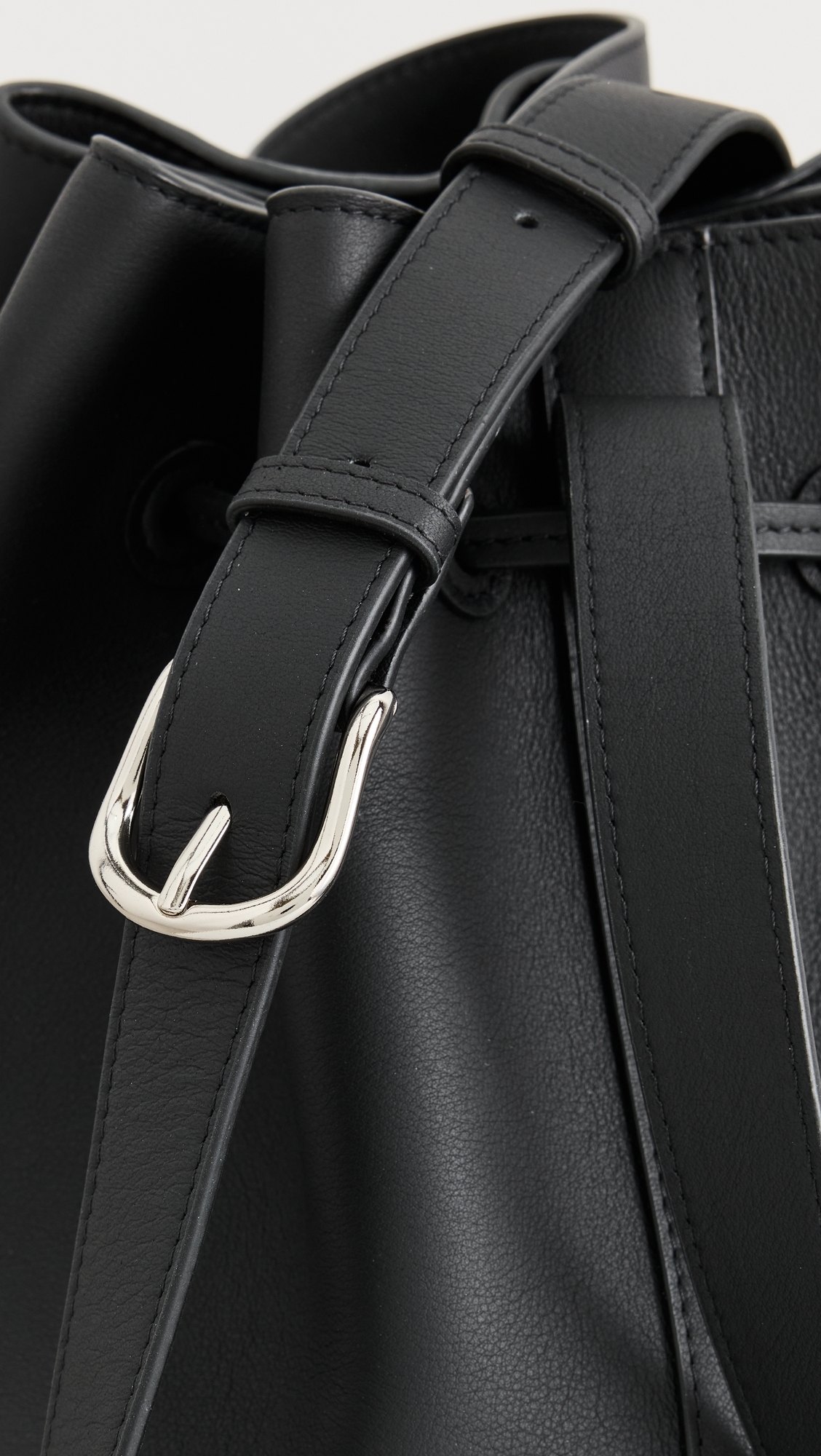 Extra Large Drawstring Bag Black One Size