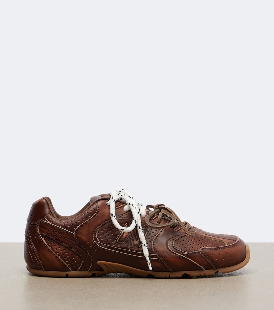 X New Balance 530 SL leather sneakers