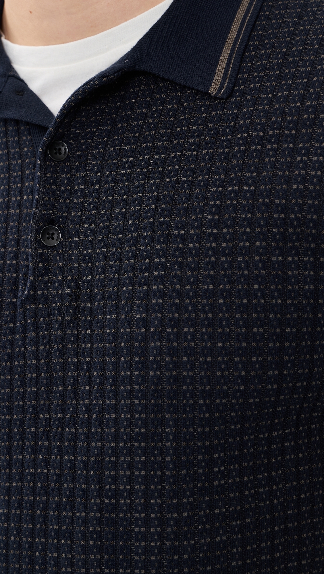 Harvey Rib Polo NVYMT
