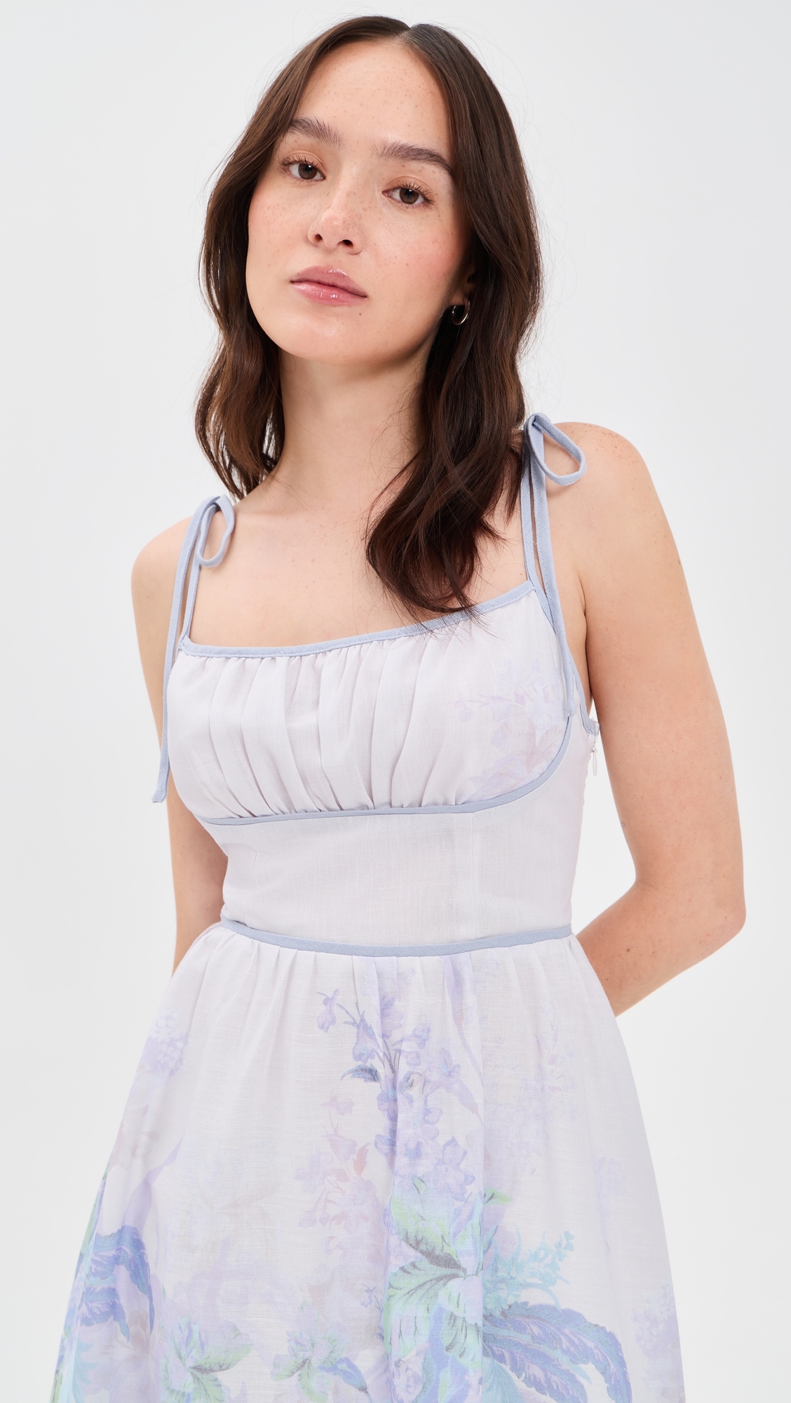 Dayana Dress Purple Floral