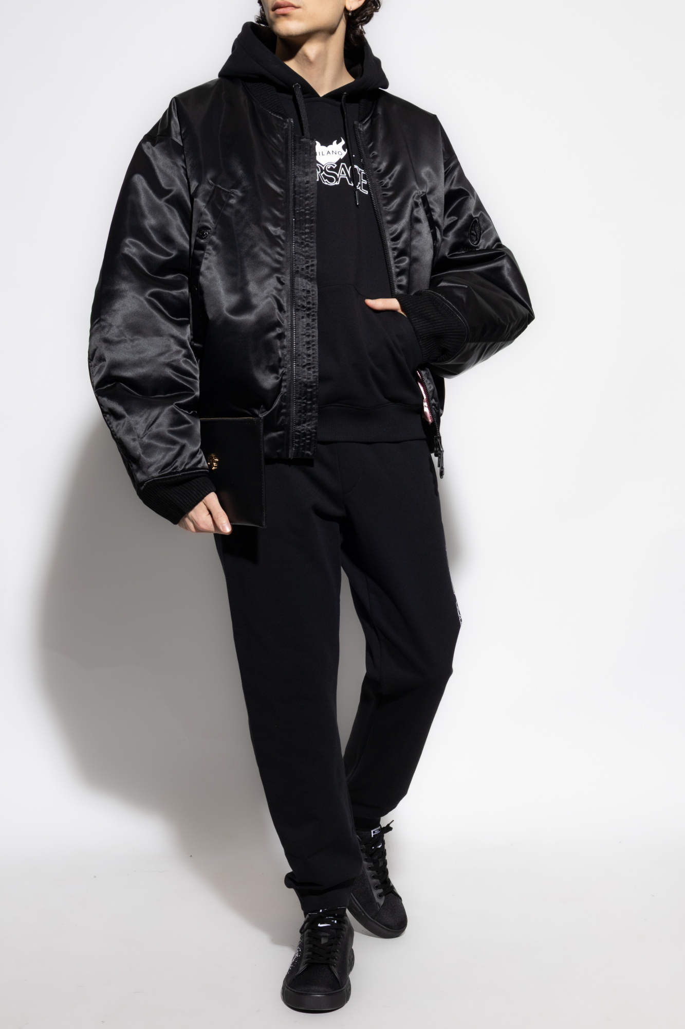 Sweatpants With Logo, Men's, Black