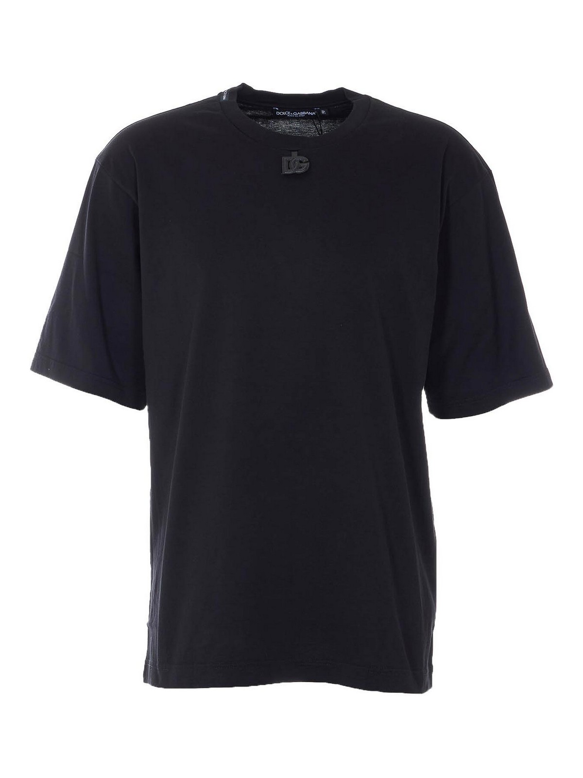 Dolce&Gabbana - round neck short sleeve fitted t-shirt