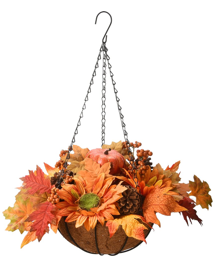 National Tree Company 18 Harvest Hanging Basket