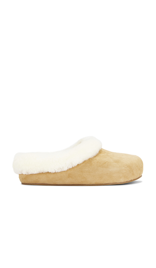RAYE Cleo Slide in Tan. 10. Also