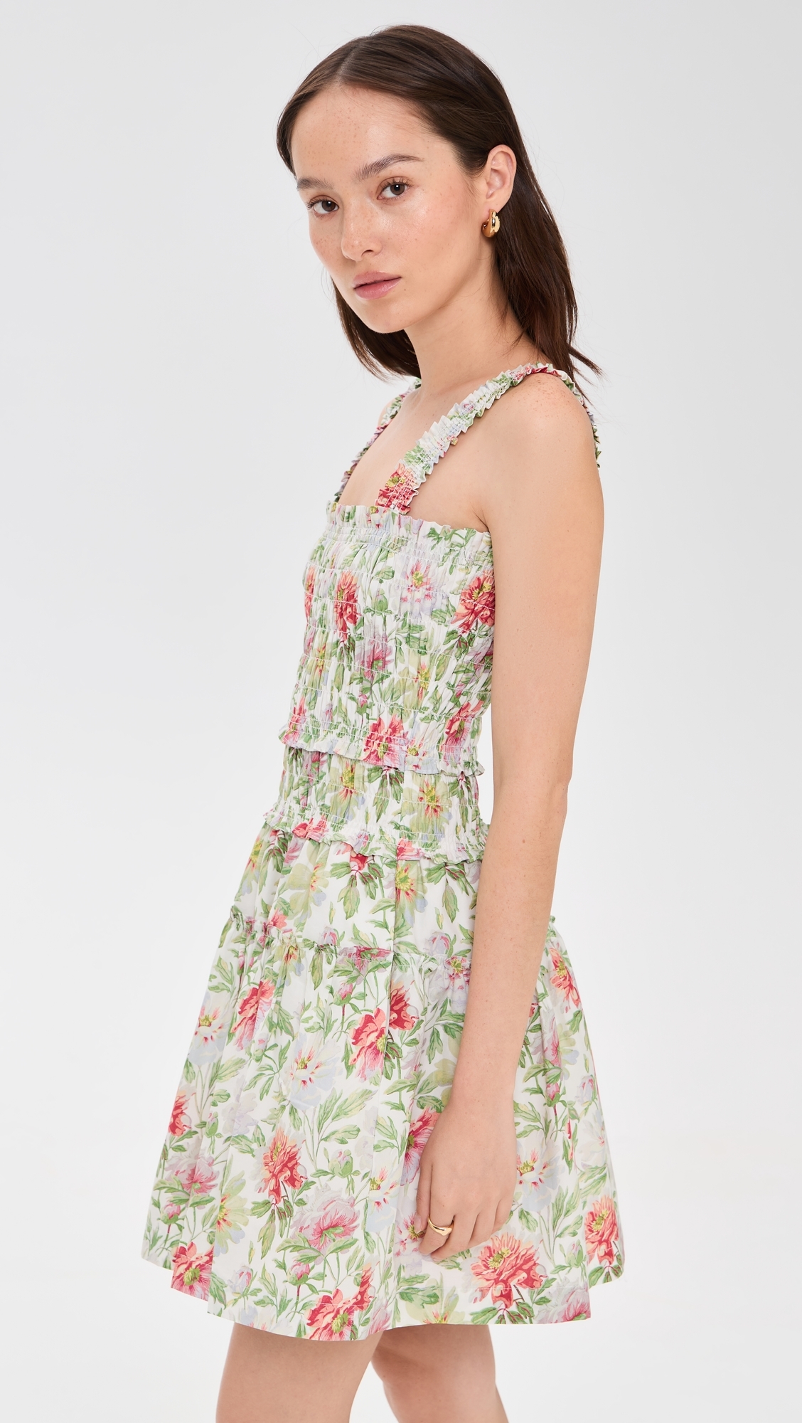 The Azalea Mini Nap Dress Peony Chintz
