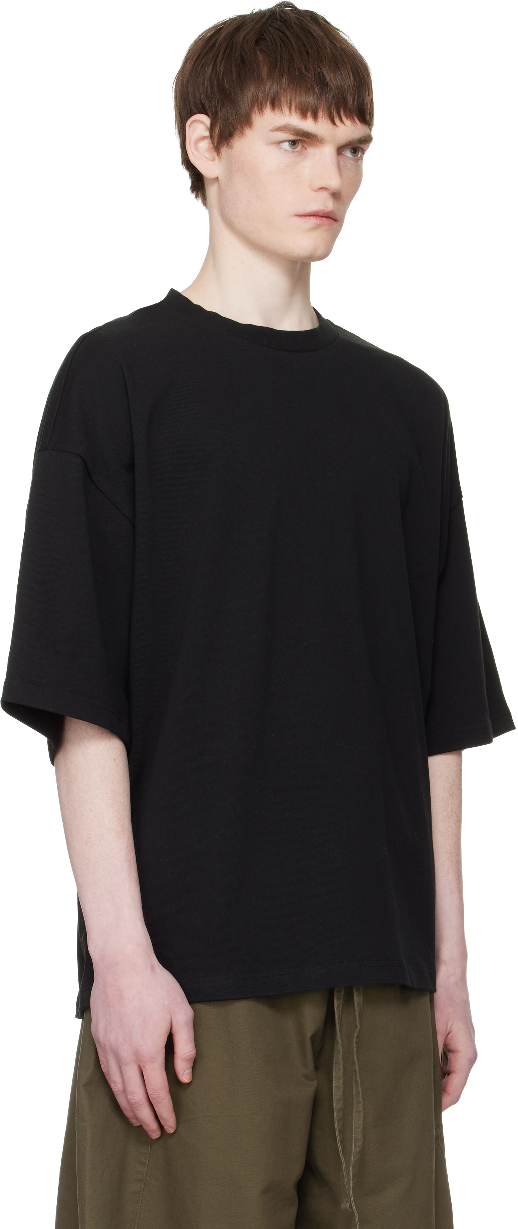 Black Heavy Boxy T-shirt