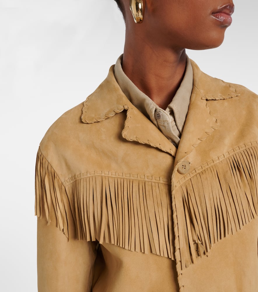 Ryland fringed suede jacket