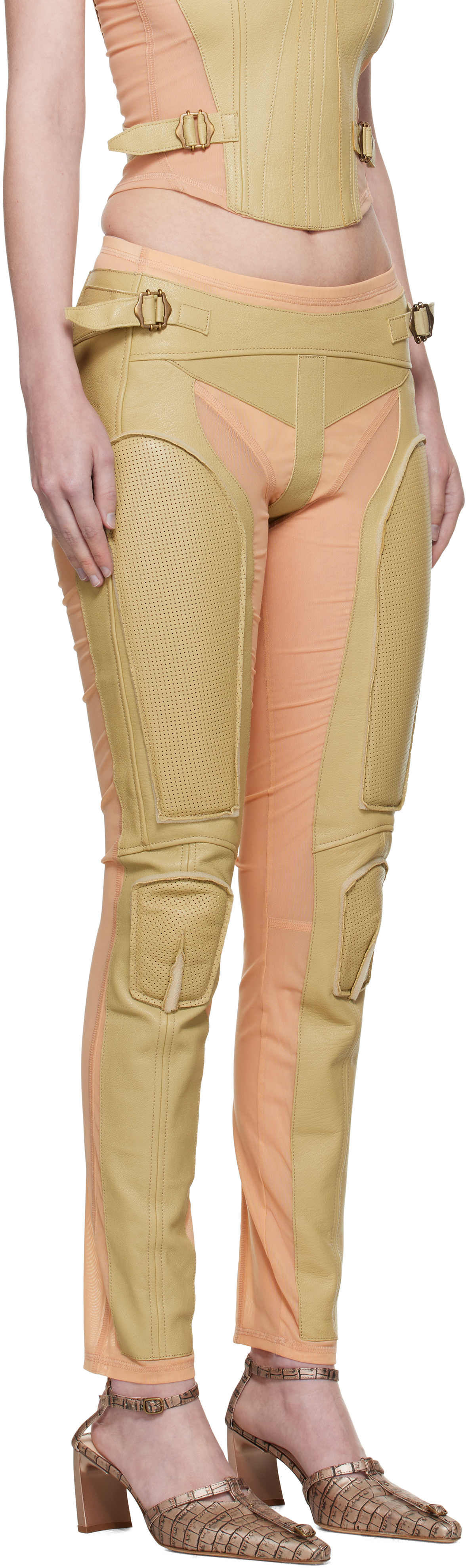 Khaki & Pink GTR Trousers