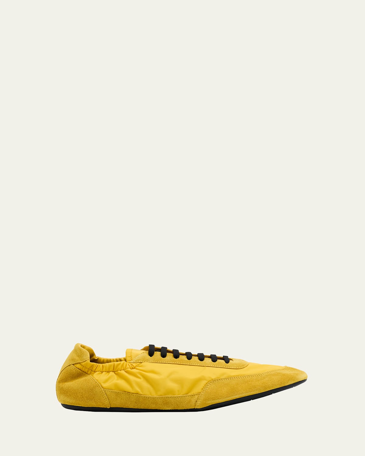 Men's Collapse Nylon and Suede Low-Top Sneakers