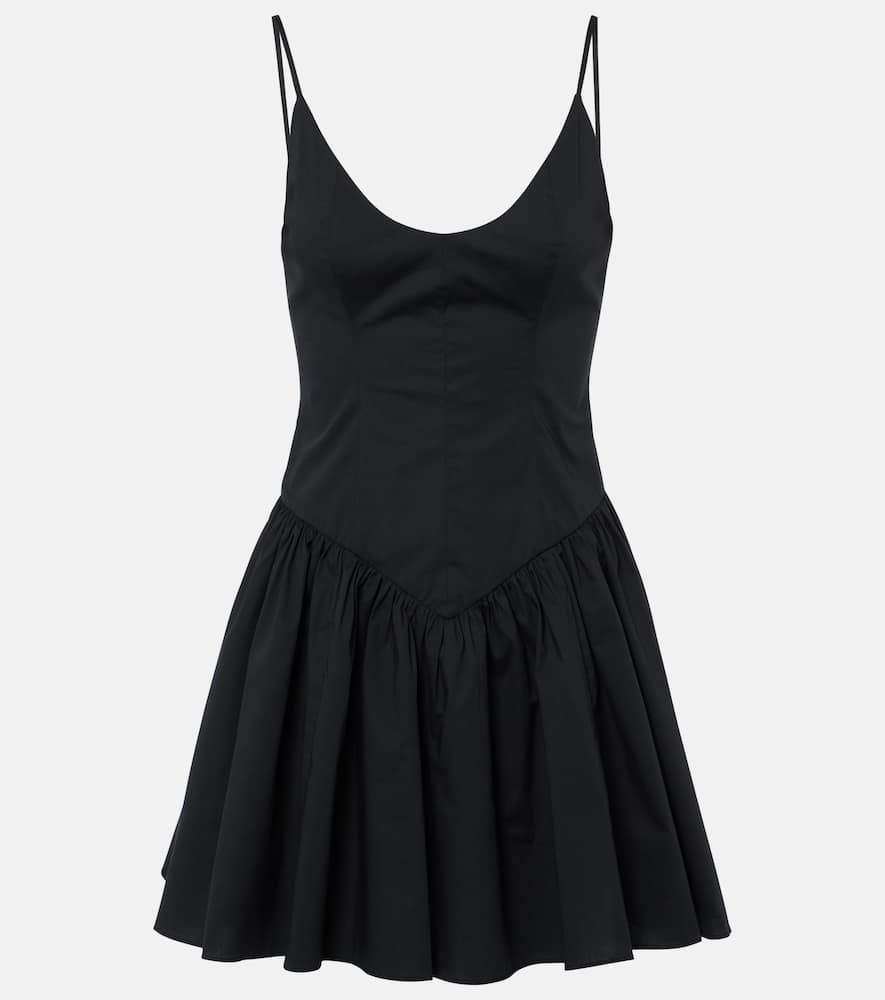Dena cotton poplin minidress