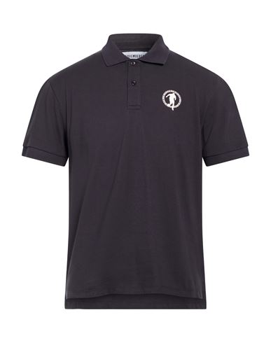 Man Polo shirt Midnight blue Size L Cotton, Lycra
