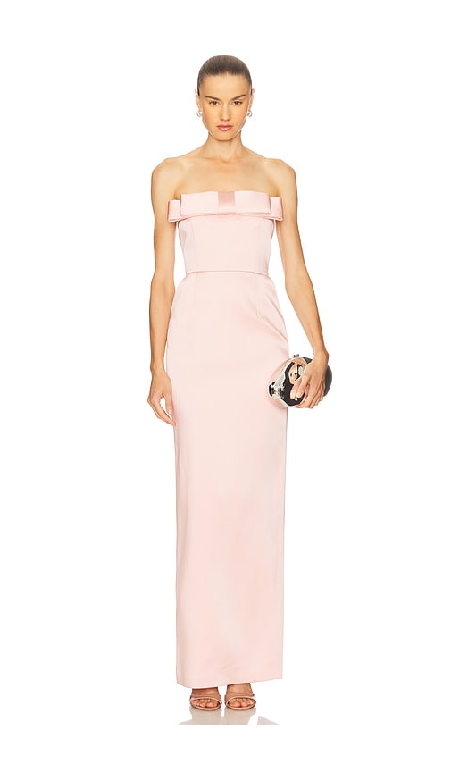 The New Arrivals by Ilkyaz Ozel Sisu Maxi Dress in Rose. 34/2. Also