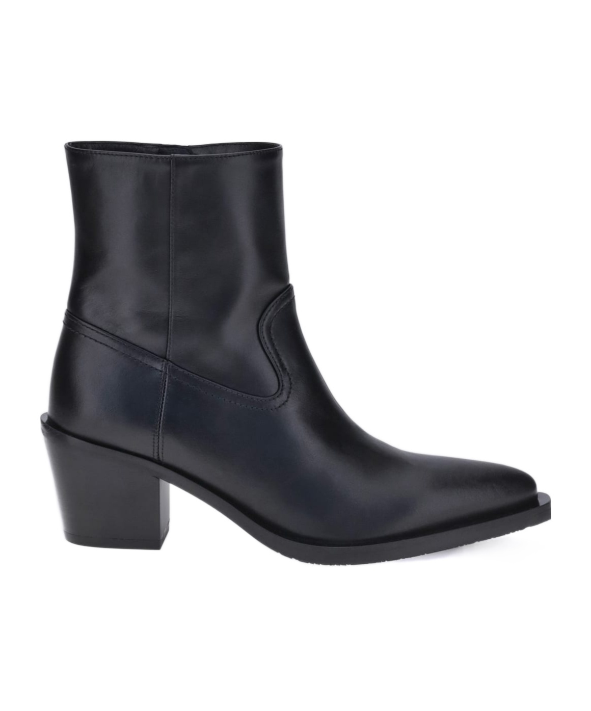 Mid-heel ankle boots