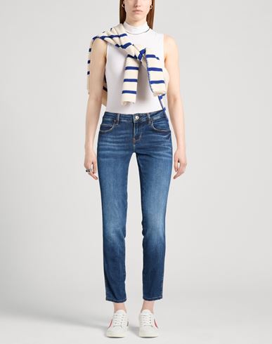 Woman Jeans Blue Size 25W