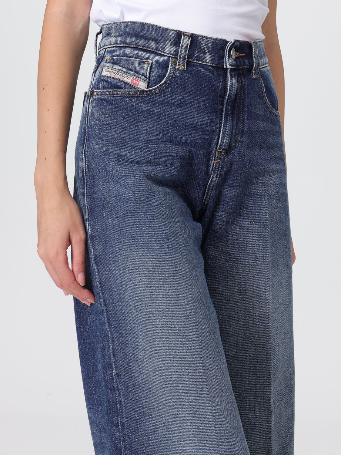 Jeans Woman color Denim