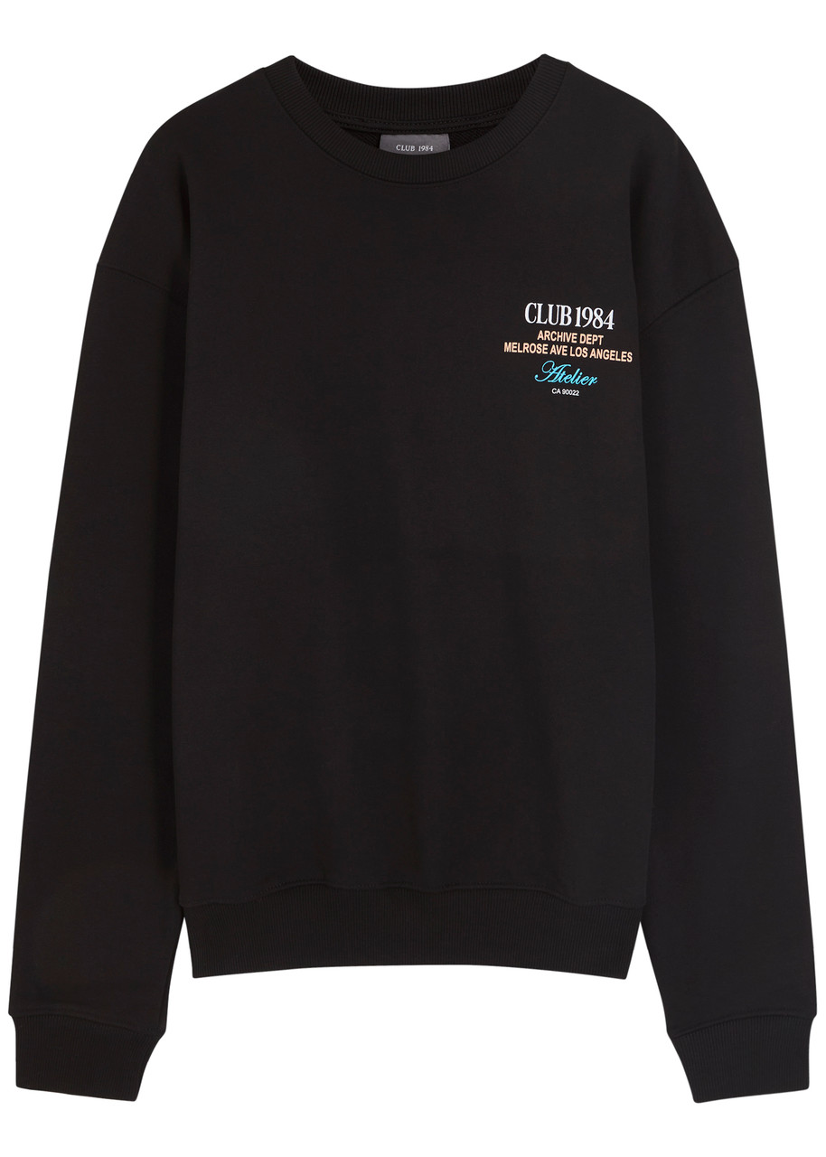 La Dept Printed Cotton Sweatshirt