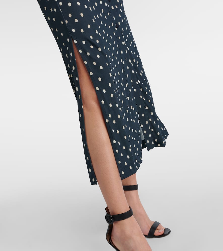Claudia jersey shirt dress