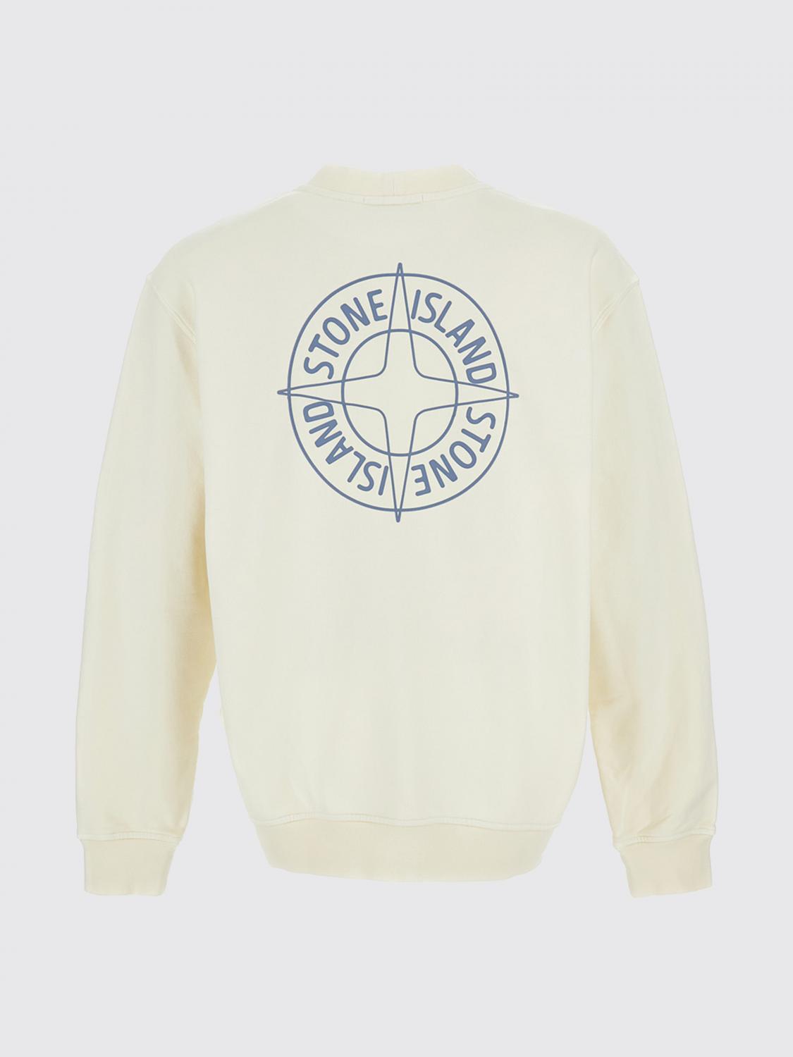 Sweatshirt Men color Ivory