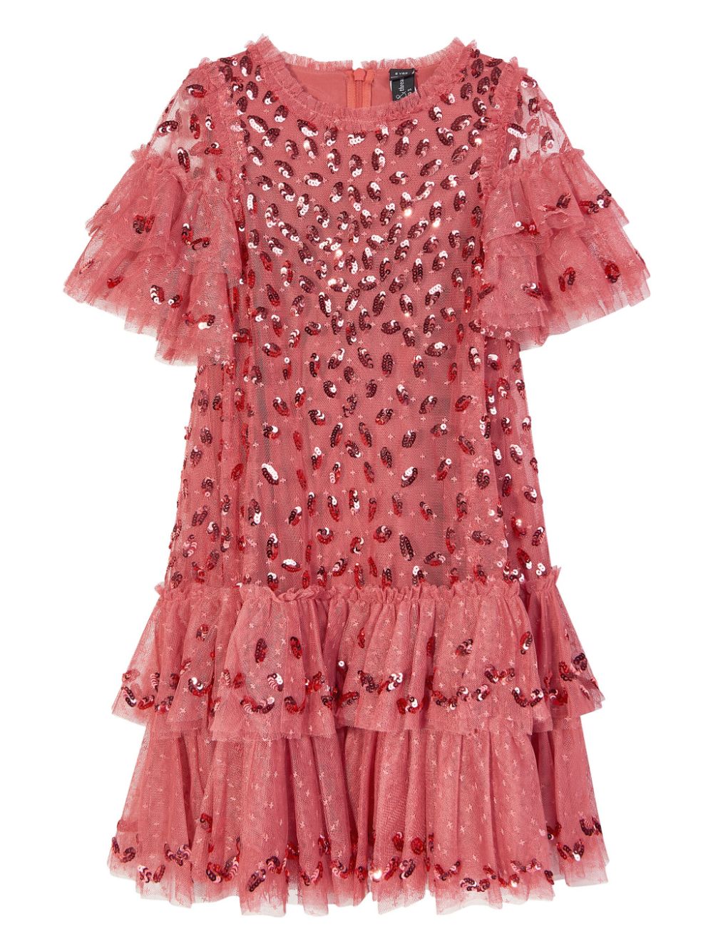 Autumn Leaves dress - Pink