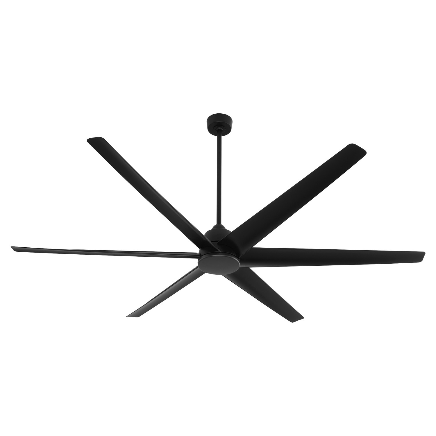 Matte Black 84" Patio Fan from the Spree Collection
