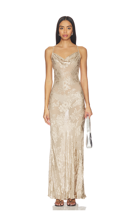 L'AGENCE Christine Dress in Feather Grey. 2 also , 4