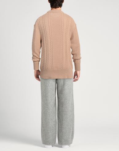 Man Sweater Beige Size M Acrylic, Merino Wool, Alpaca wool