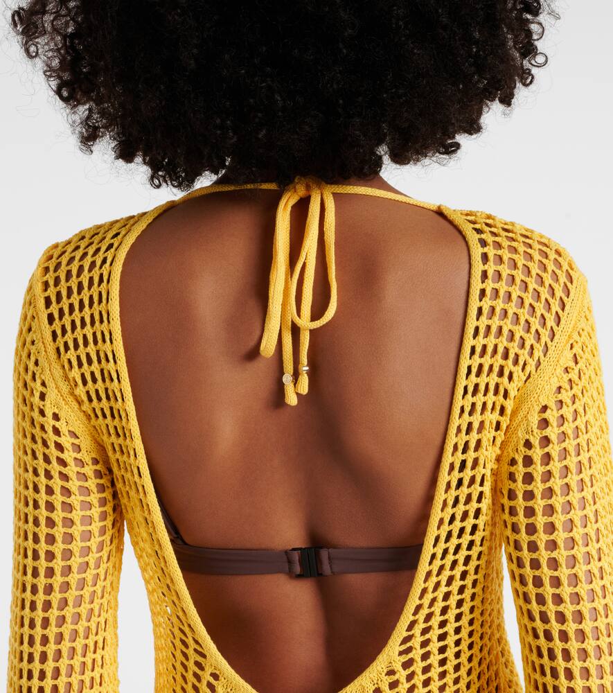 Serena crochet minidress