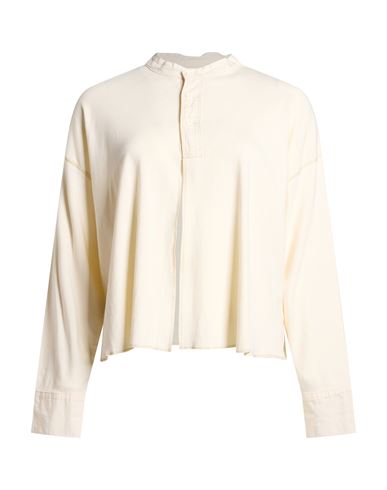 Boy Woman Shirt Cream Size 2 Cotton