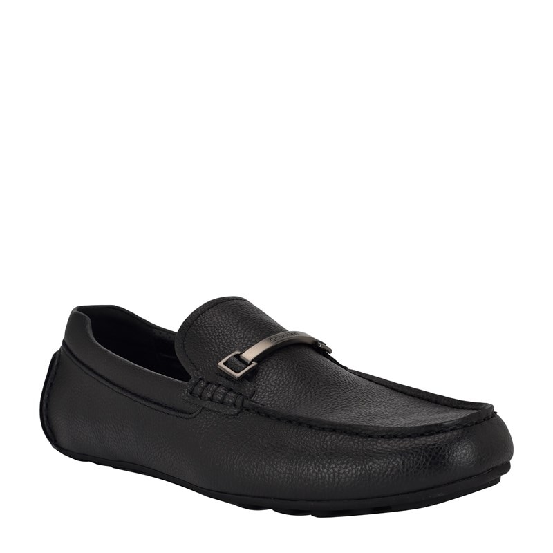 Men's Otilis Moc Toe Loafers (Black)