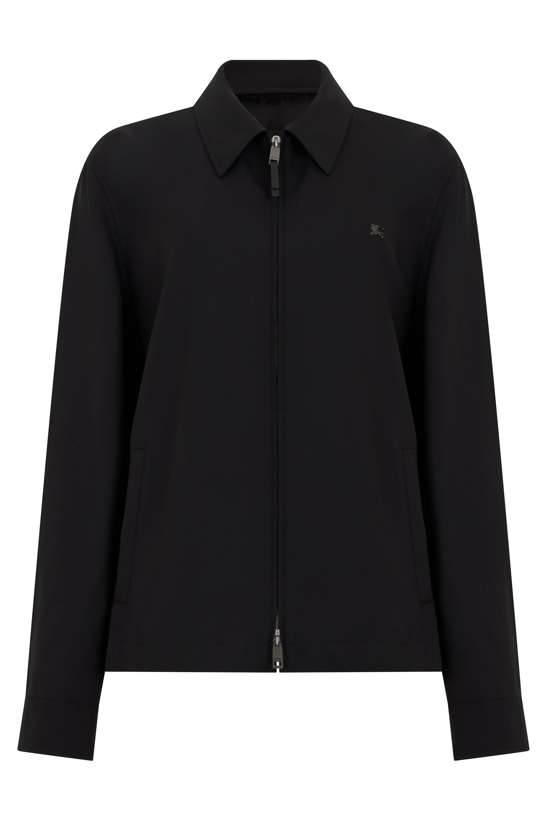 Men's Long Sleeve Jacket with Zip Closure