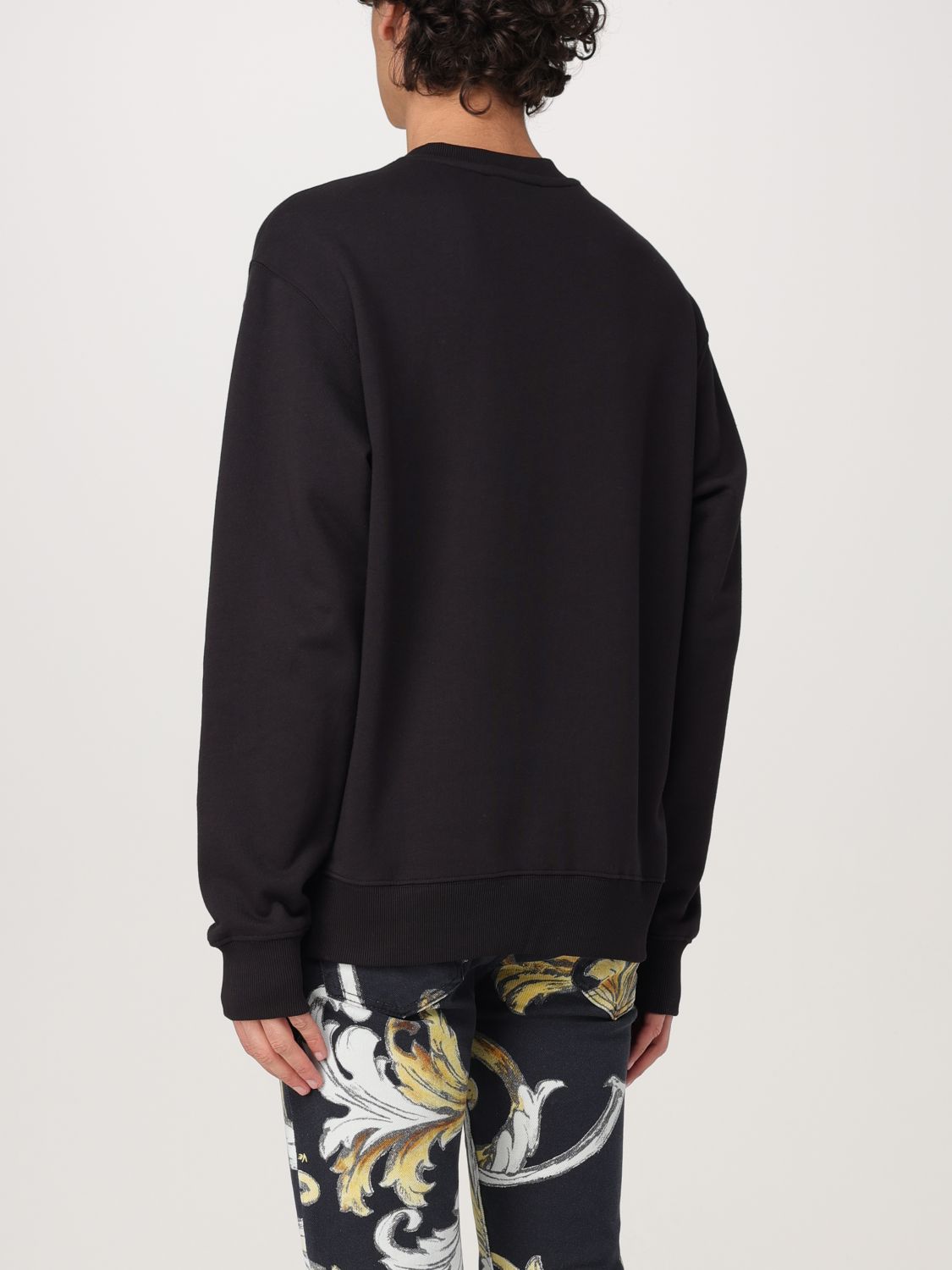 Sweatshirt Men color Black