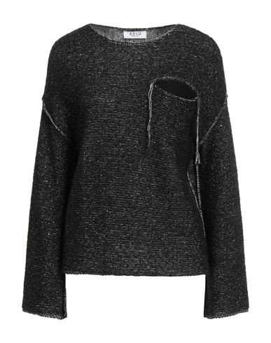Aviù Woman Sweater Black Size 4 Virgin Wool, Acrylic, Polyamide, Mohair wool