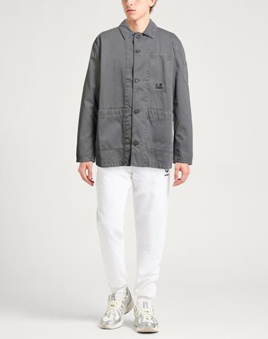 C. p. Company Man Shirt Grey Size S Cotton