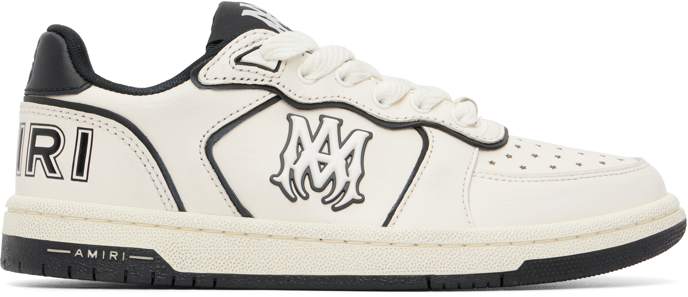 Off-White & Black Newport Sneakers