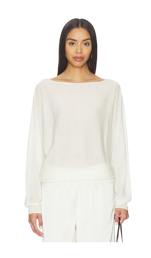 Favorite Daughter The Effortless Sweater in Ivory. - XS also in S, M