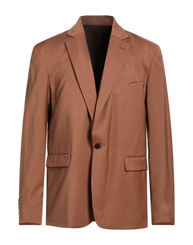 Man Blazer Brown Size 42 Virgin Wool