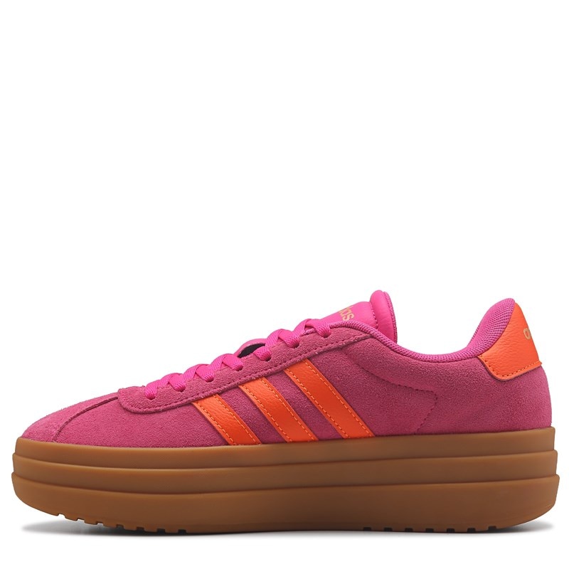 Women's Vl Court Bold Platform Sneakers (Shockpink/White/Gum)