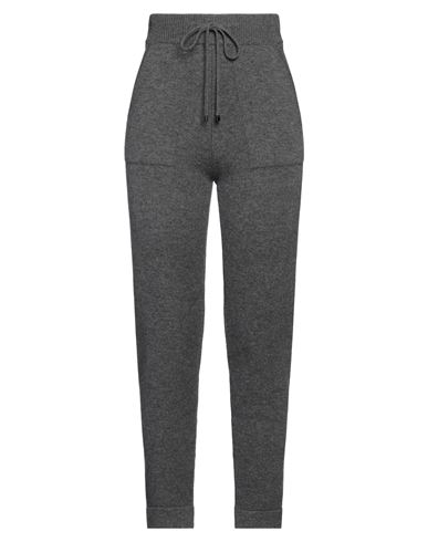 's Max Mara Woman Pants Charcoal Size M Wool, Cashmere