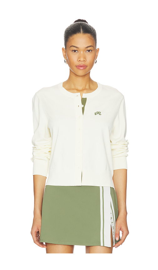 Malbon Maray Cardigan in Cream. L. Also in