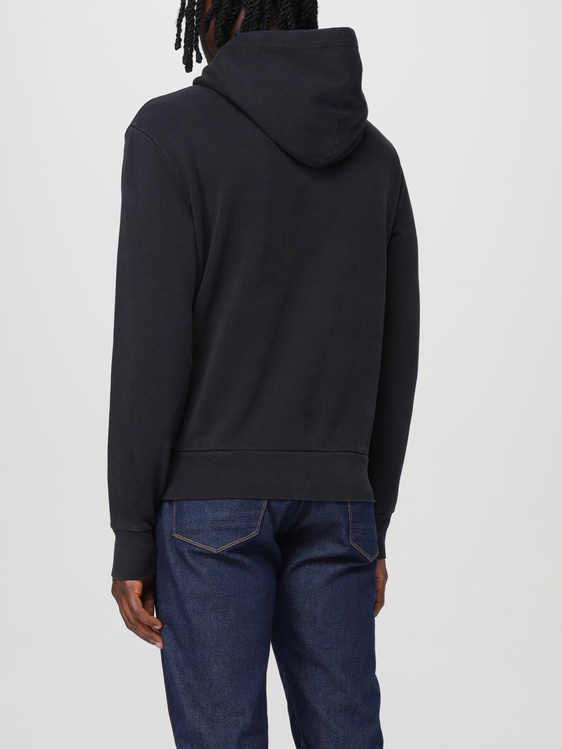 Sweatshirt Men color Black
