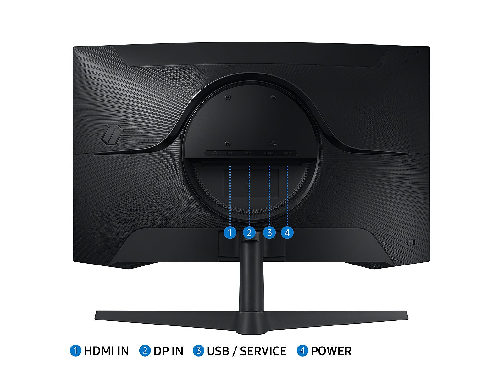 27" Odyssey G55C QHD 165Hz 1ms(MPRT) Curved Gaming Monitor(LS27CG552ENXZA)