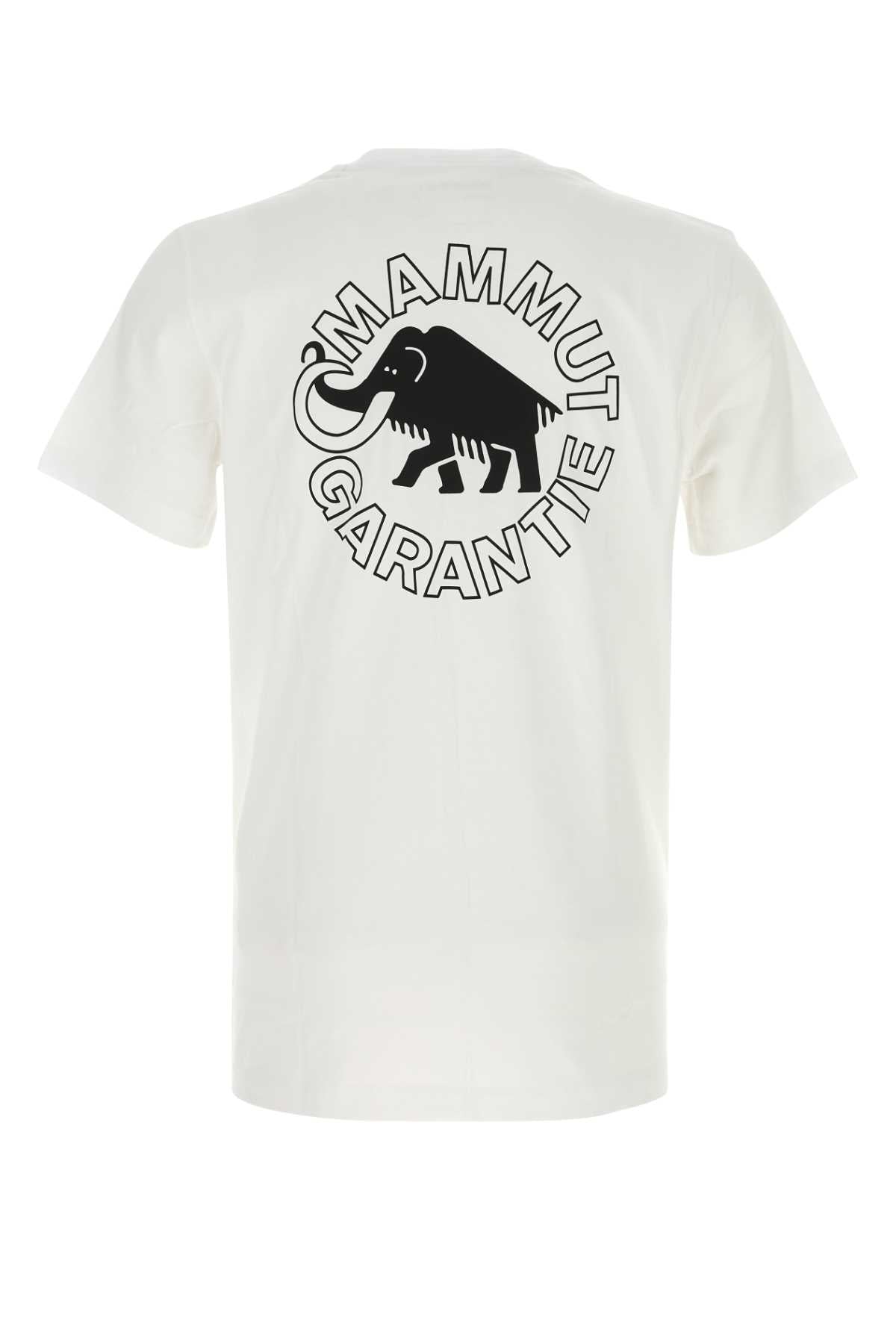 Mammut Swiss1862 White Cotton T Shirt