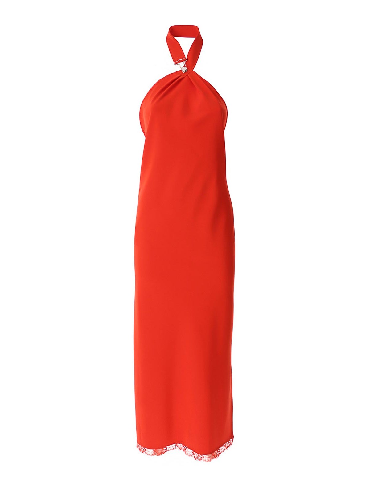 Neck Strap Long Dress