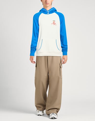 Man Sweatshirt White Size L Cotton