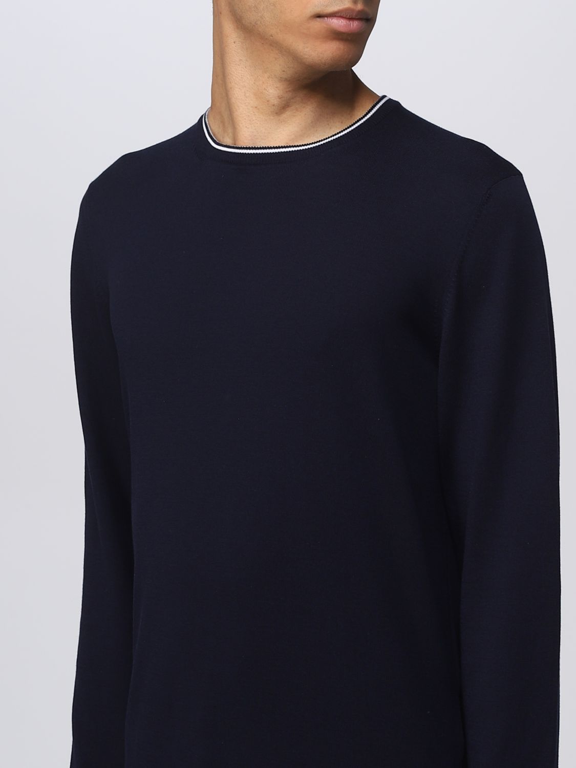 Sweater Men color Blue