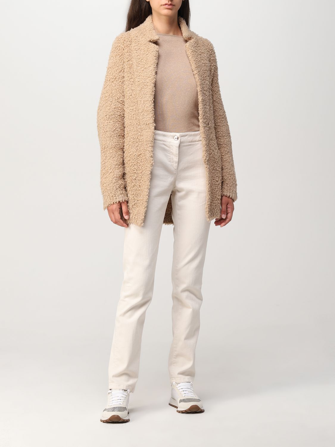 Blazer Women colour Camel