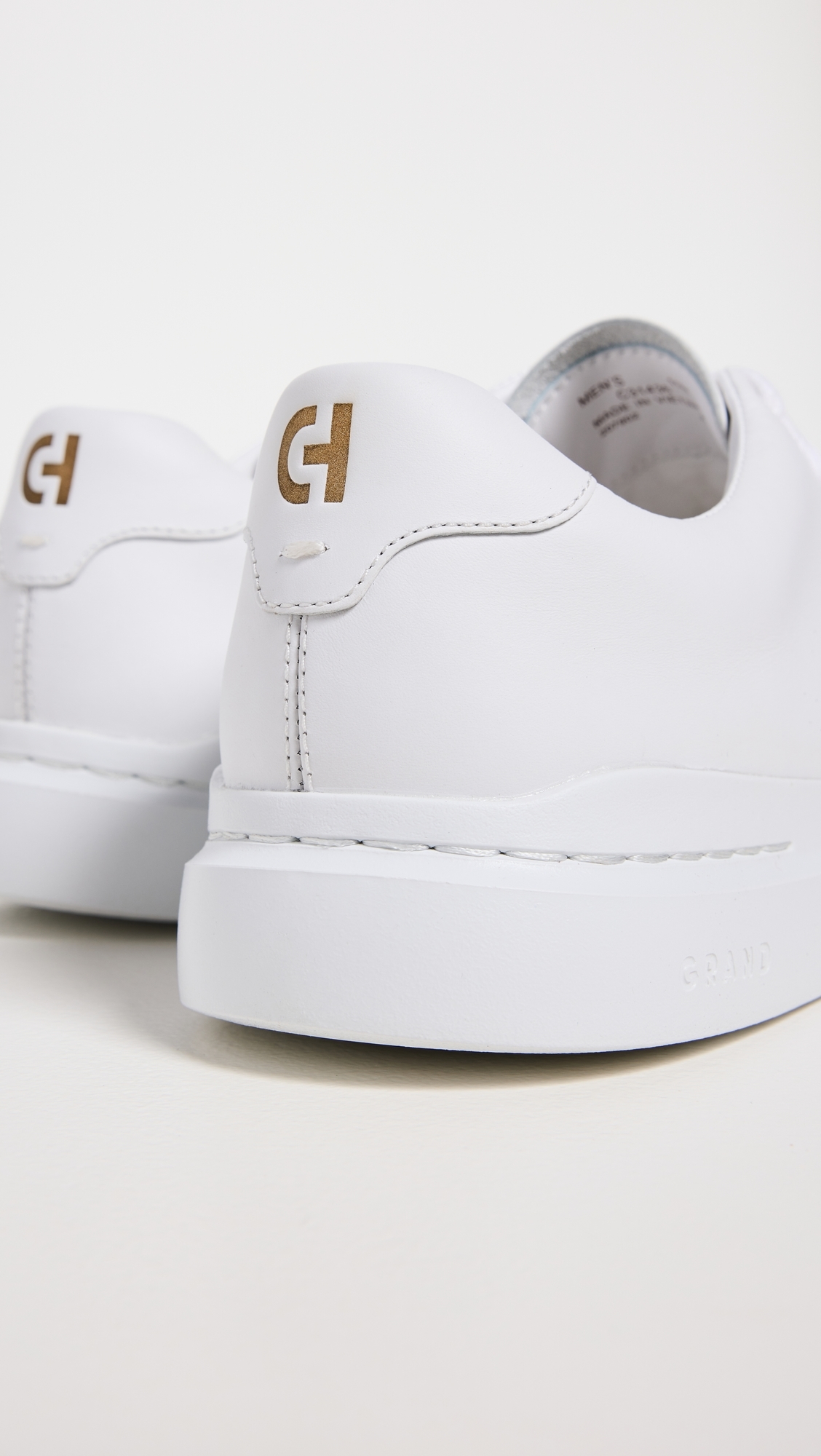 Grandpro Rally Laser Cut Sneakers White