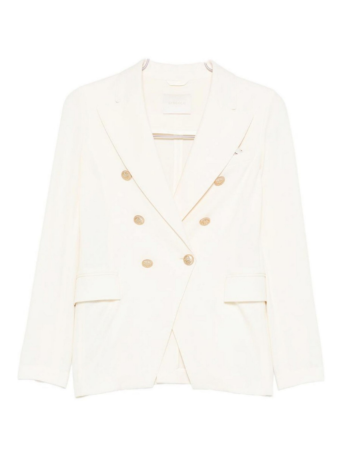 Cotton Double-breasted Jacket